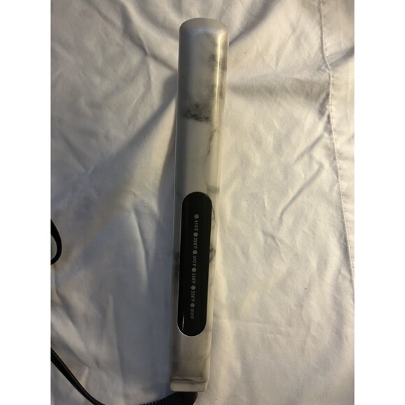 CHI "Mod Marble" 1" Ceramic Hairstyling Flat Iron White Model GF8192 - Tested - Picture 2 of 7
